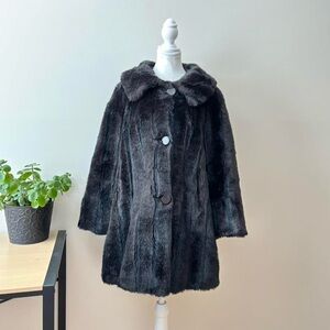 Vintage Faux Fur Coat
